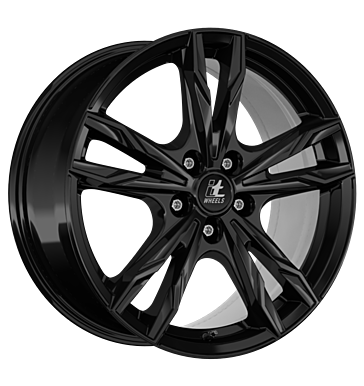 it Wheels it Wheels Gina gloss black 7.5 × 19.0
