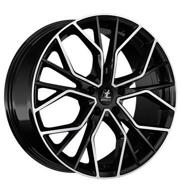 it Wheels it Wheels Tiara gloss black polished 8.0 × 18.0