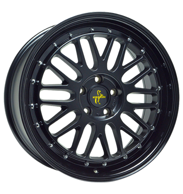 EAN 4250084630631, KESKIN KT22 MATT BLACK PAINTED, 8.5x19 ET:45 5/112 ML:72.6