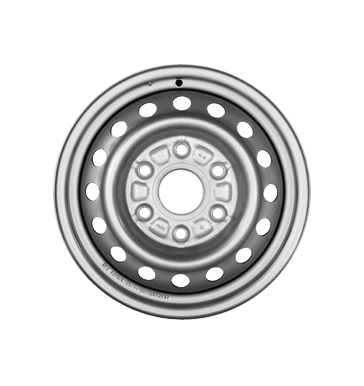 KPZ KPZ Stahl silber lackiert 5.5 × 16.0