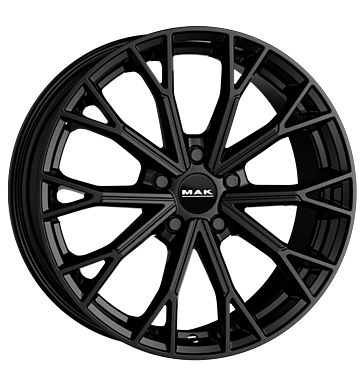 MAK MAK Asphalt gloss black 8.5 × 19.0