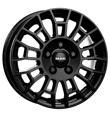 MAK MAK Nomad gloss black 7.0 × 17.0