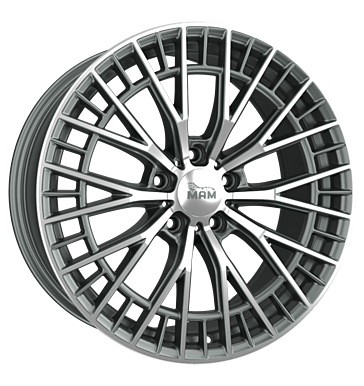 MAM MAM GT2 palladium front polish 8.5 × 19.0