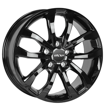 EAN 4250390925100, OXXO HYPERION BLACK, 7x16 ET:46 5/108 ML:65.1