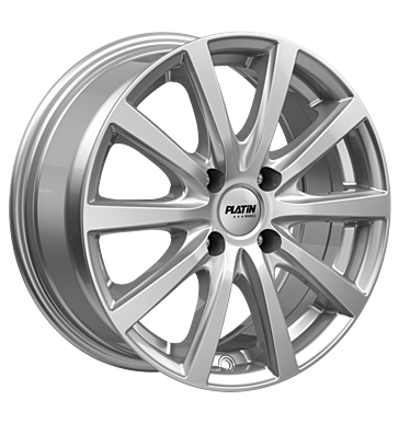 Platin Platin P69 bright silver 6.5 × 16.0