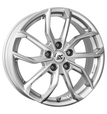 EAN 4250996346880, RCDESIGN RC34 KRISTALLSILBER, 7x17 ET:40.5 5/108.00 ML:63.4