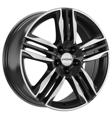 Ronal R58 schwarz-frontkopiert