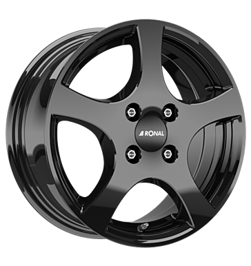 Ronal Ronal CA2 jetblack 6.0 × 14.0