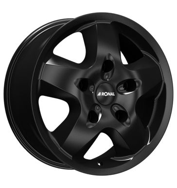 Ronal Ronal R44 mattschwarz 6.5 × 16.0