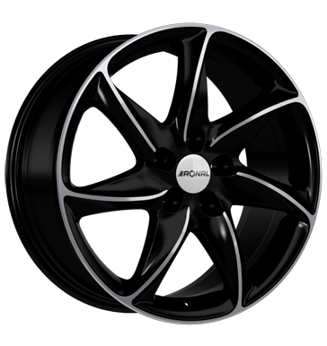 EAN 4053881106183, RONAL R51 TREND JETBLACK FRONTKOPIERT, 8x17 ET:35 5/112 ML:76