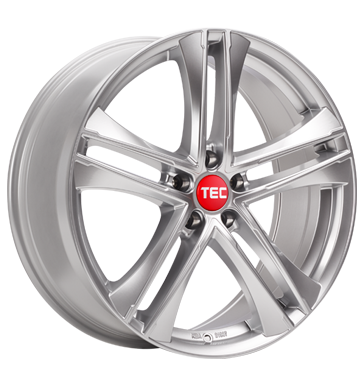 TEC Speedwheels TEC Speedwheels AS4 Evo hyper-silber 8.0 × 19.0