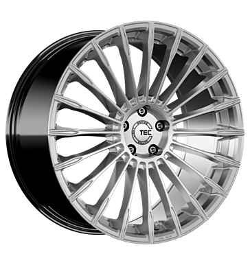 TEC Speedwheels TEC Speedwheels GT 5 hyper silber 9.0 × 19.0