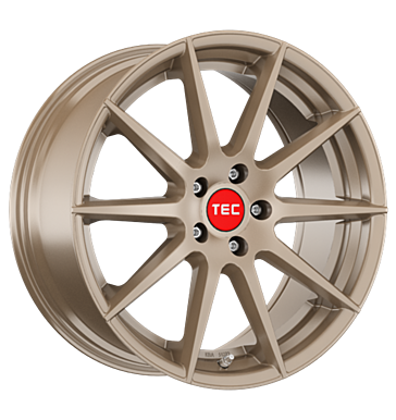 TEC Speedwheels TEC Speedwheels GT 7 Light-Bronze 8.5 × 19.0