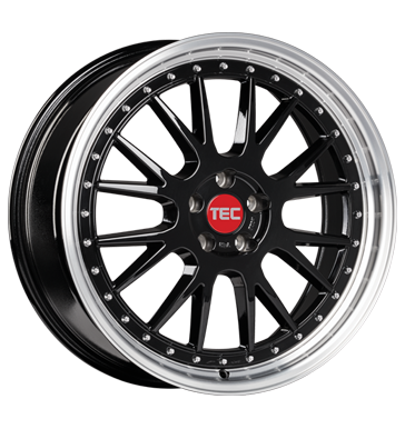 TEC Speedwheels TEC Speedwheels GT Evo black-polished-lip 8.5 × 19.0