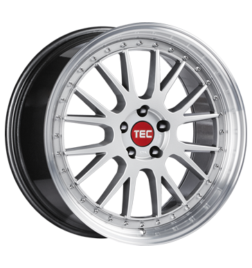 TEC Speedwheels TEC Speedwheels GT Evo hyper-silber-hornpoliert 8.5 × 20.0