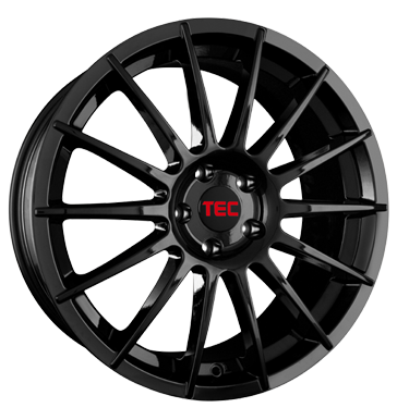 TEC Speedwheels TEC Speedwheels AS2 glossy black 8.5 × 19.0