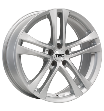 TEC Speedwheels TEC Speedwheels AS4 brillant-silber 7.5 × 17.0