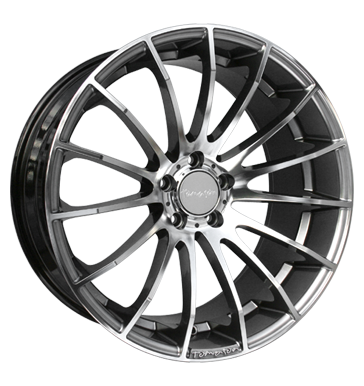 EAN 4250683505040, TOMASON TN9 HYPERBLACK DIAMANT POLIERT, 8.5x19 ET:40 5/114.3 ML:72.6
