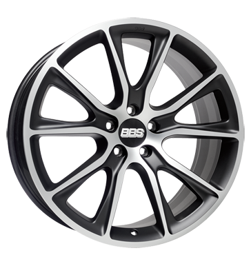 BBS SV schwarz diamant-gedreht matt BBS SV schwarz diamant-gedreht matt