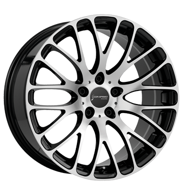 Corspeed Monza highgloss black polished Corspeed Monza highgloss black polished