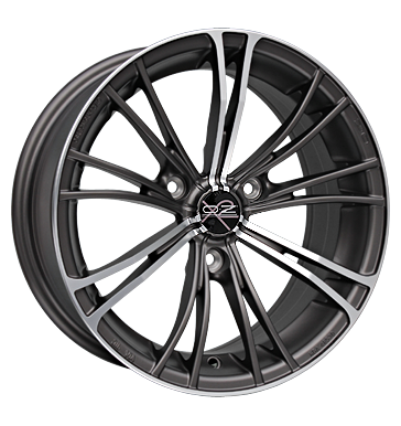 OZ X2 Cool gunmetal poliert OZ X2 Cool gunmetal poliert