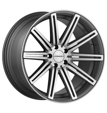 Vossen CV4 matte graphite machined Vossen CV4 matte graphite machined